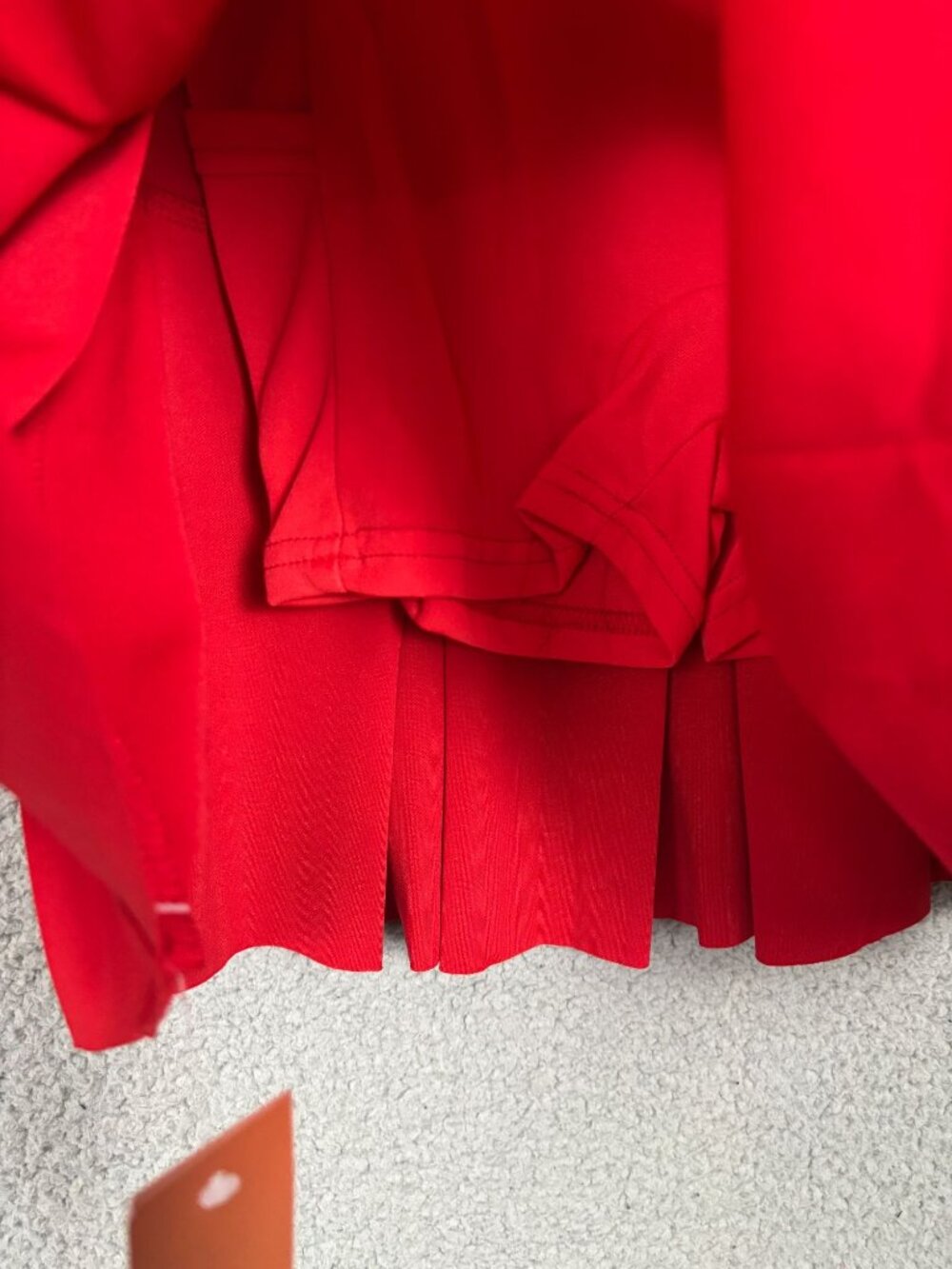 Werena Women's Pleated Tennis/Golf Skirt Built-In Shorts Red Size XS NWT's. - Picture 3 of 6